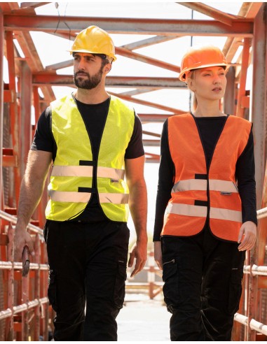 K-KXQ-Hi-Vis Mesh Safety Vest Thessaloniki